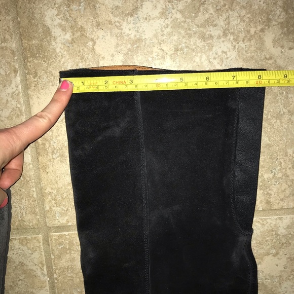 Frye OTK black oiled suede size 9 - Picture 6 of 6